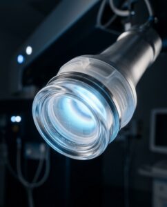 Close up image of a Blade Free Laser Incision Laser
